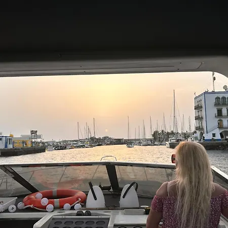 Boat In Puerto De Mogan